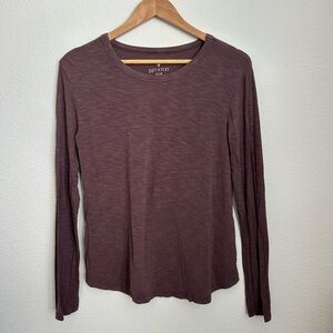 American Eagle Soft and Sexy Slub Long Sleeve Tee - Small